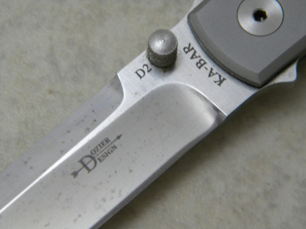 Kabar D2 Dozier Design Thorn Linerlock Knife