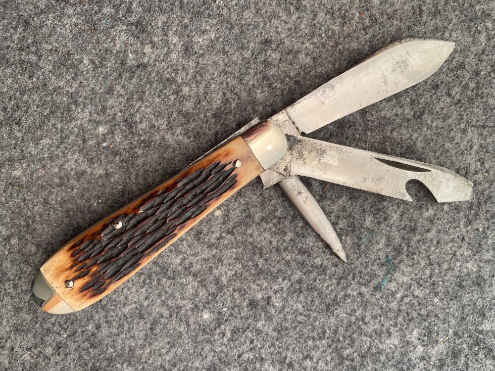 Canton Cutlery Co. Canton O. 3 Spring jack Knife