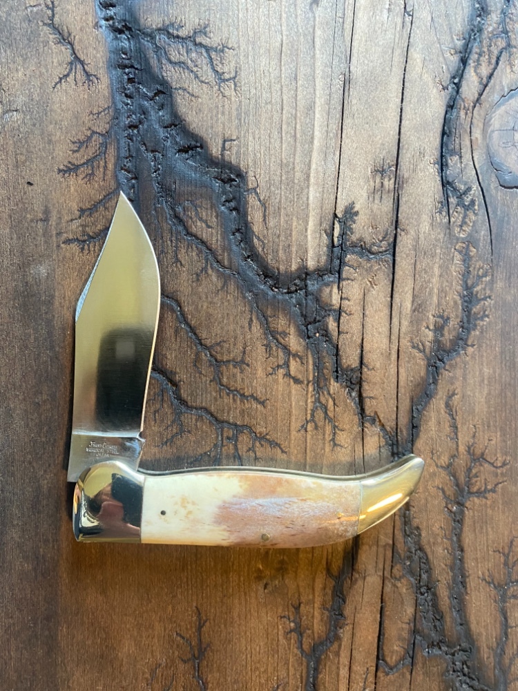 1982 Vintage Appaloosa bone Frost cutlery Hunter
