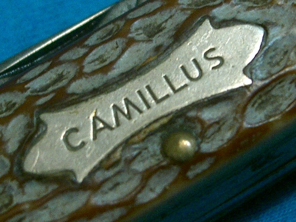 VINTAGE CAMILLUS NEW YORK USA SCOUTS SCOUT CAMP CAMPER SURVIVAL FOLDING