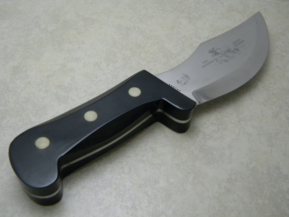 Queen Steel USA No 399 Gamekeeper Moose Skinner Micarta Fixed Blade