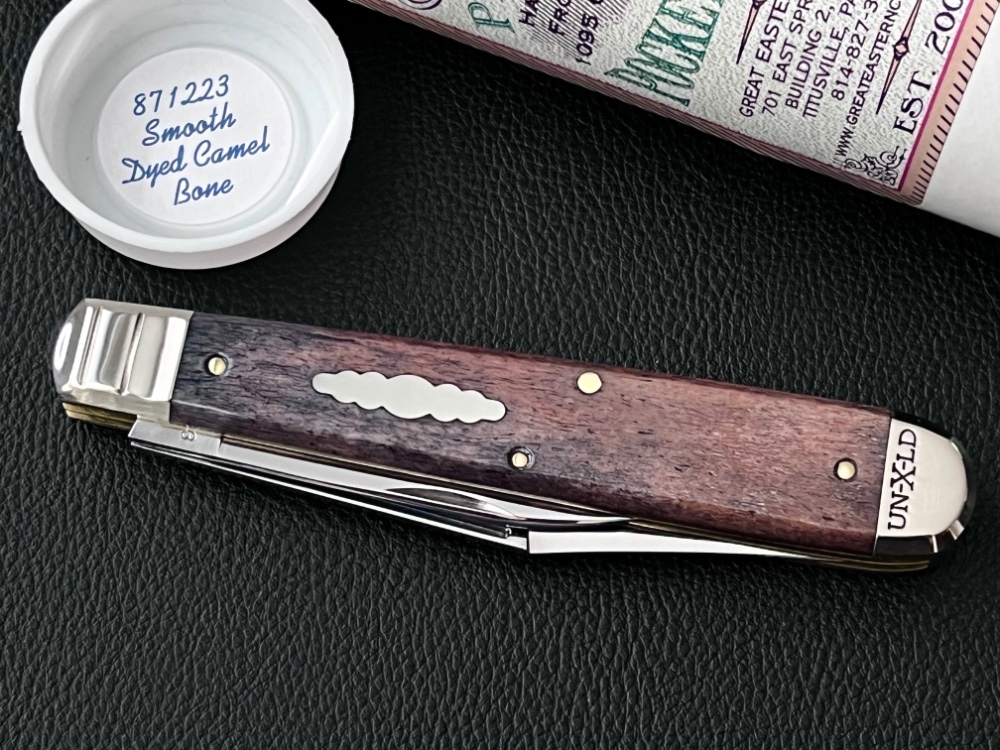 Great Eastern Cutlery GEC 871223 Smooth Dyed Camel Bone English Jack