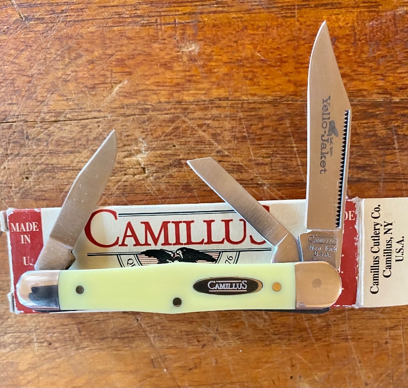 Camillus 72 Yello Jaket with Original Box