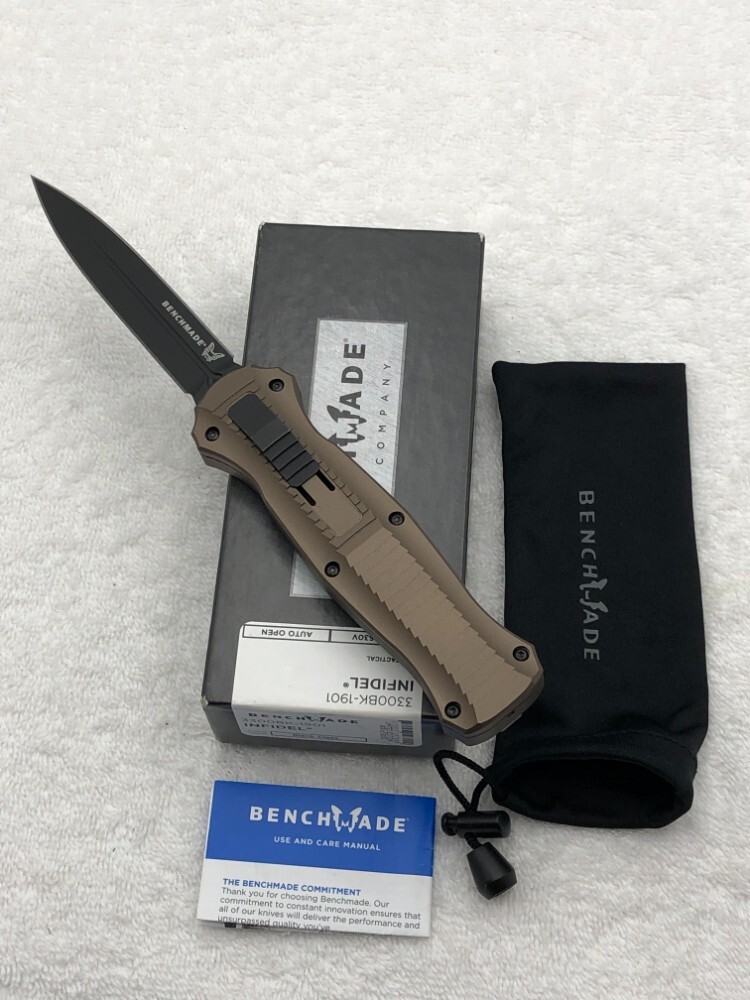 Discontinued Benchmade 3300BK1901 Limited Edition Infidel Double