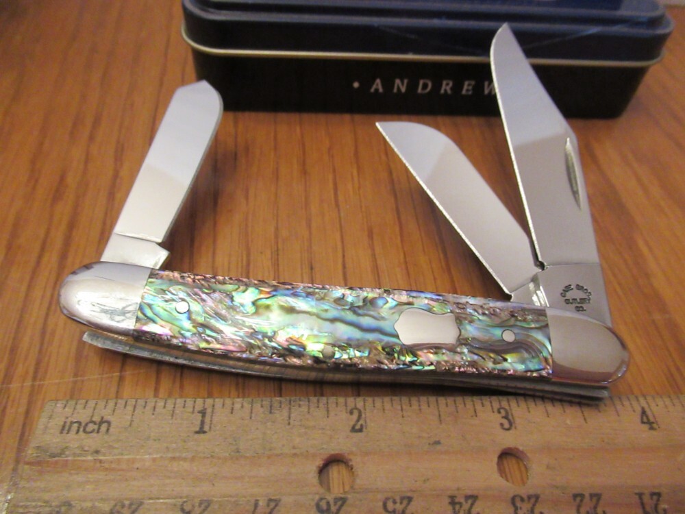 Case Brothers 2003 Paula Pearl Stockman Pattern 8347 SS