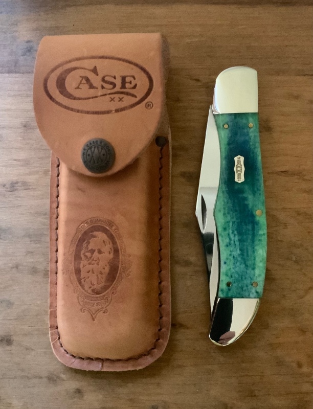 2014 CASE Folding Hunter Peacock Appaloosa