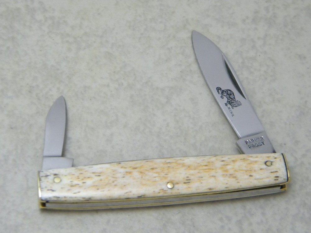 Parker Frost Surgical Steel Japan Bone Mink Pen Knife