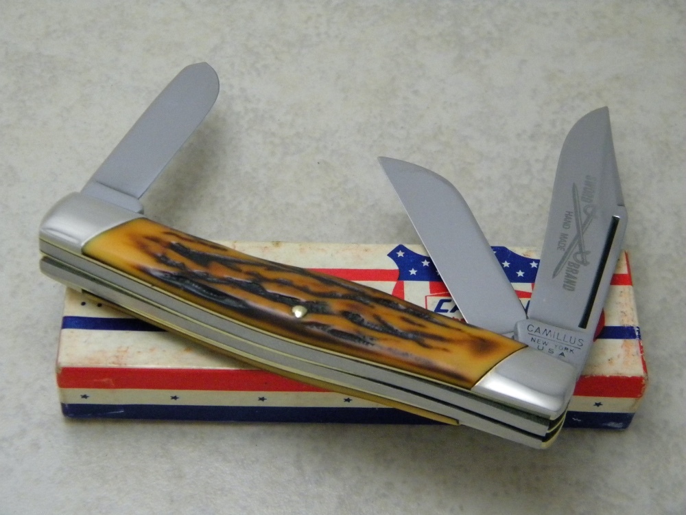 バーゲンで 1976 Brand Sword USA York New Camillus Imitation #89 Stag その他