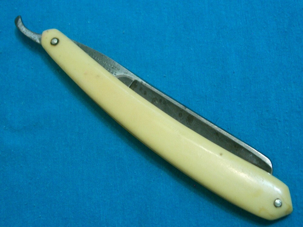 VINTAGE PUMA 99 SOLINGEN GERMANY BEST STEEL STRAIGHT RAZOR BARBERS ...