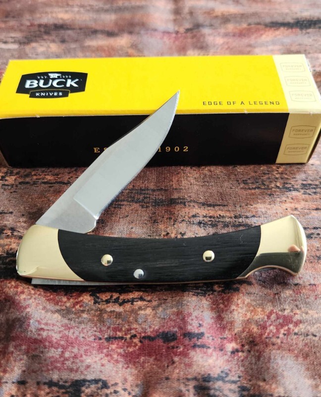 Buck 55 Lockback Pocket Knife BNIB