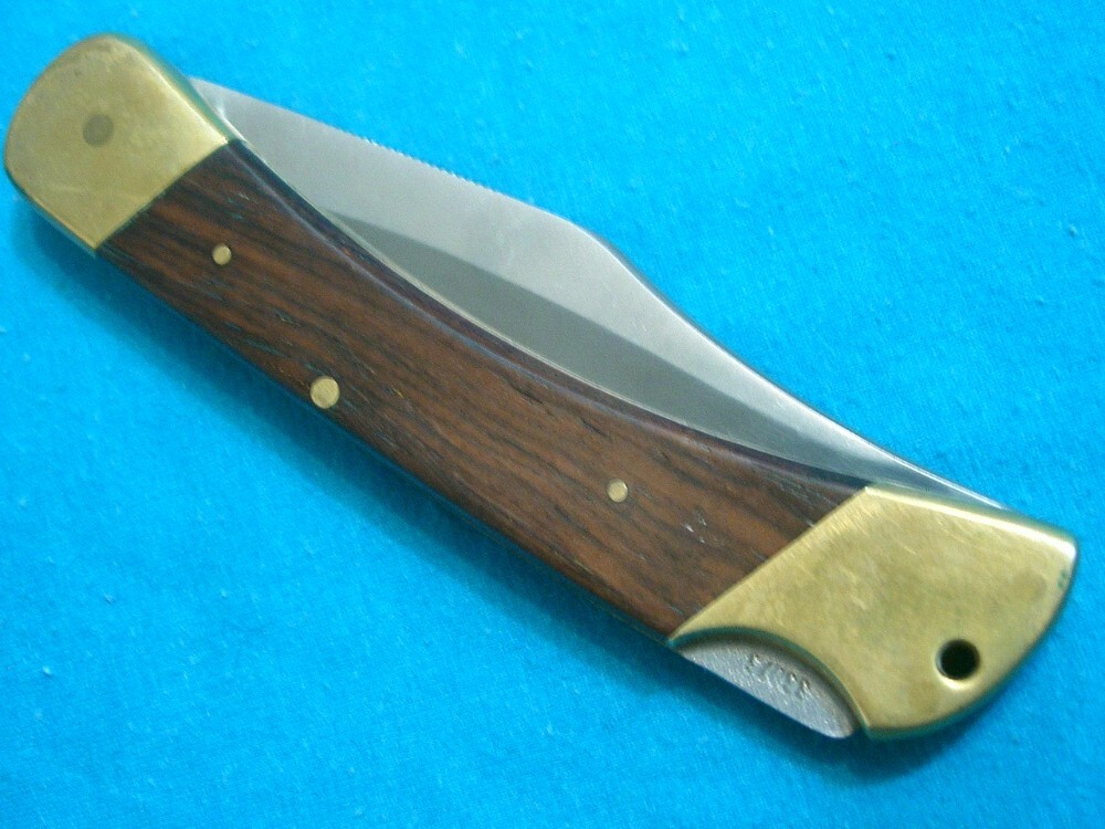 超歓迎された 1970 STAG HUNTER FOLDING 33073 970 GERMANY WARDEN GAME PUMA ハンティングナイフ、狩猟刀