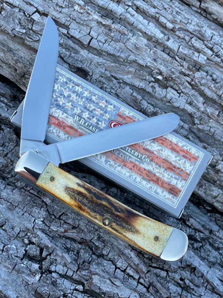 CASE XX ** 1993 STAG TRAPPER *RARE