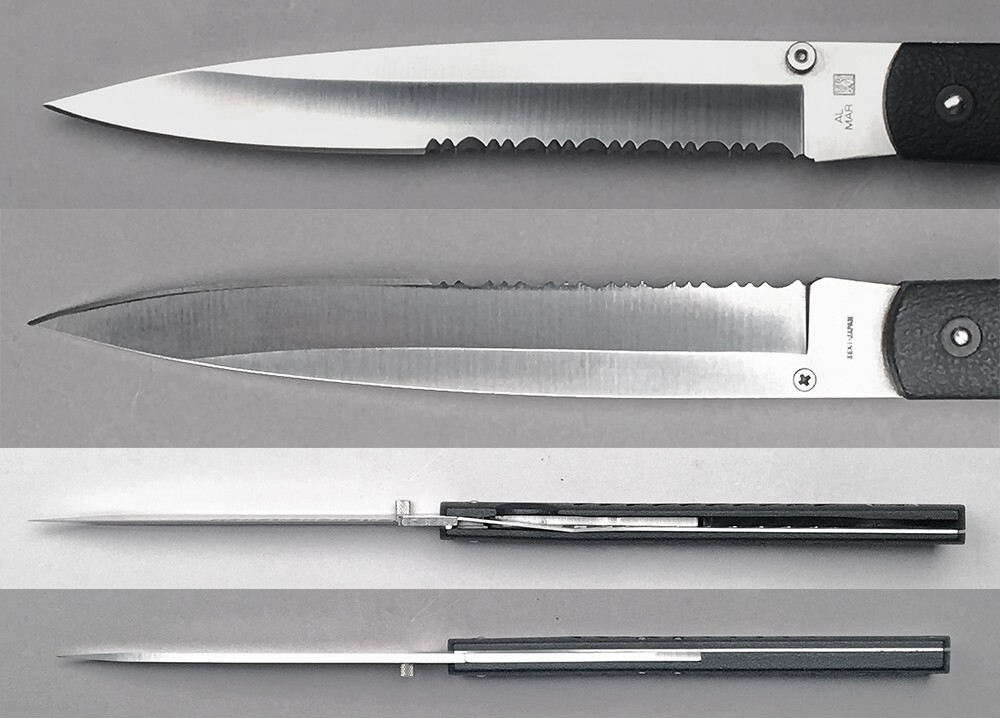 12 3/4" Al Mar SEKI JAPAN Quicksilver V Jumbo MONSTER vintage collector