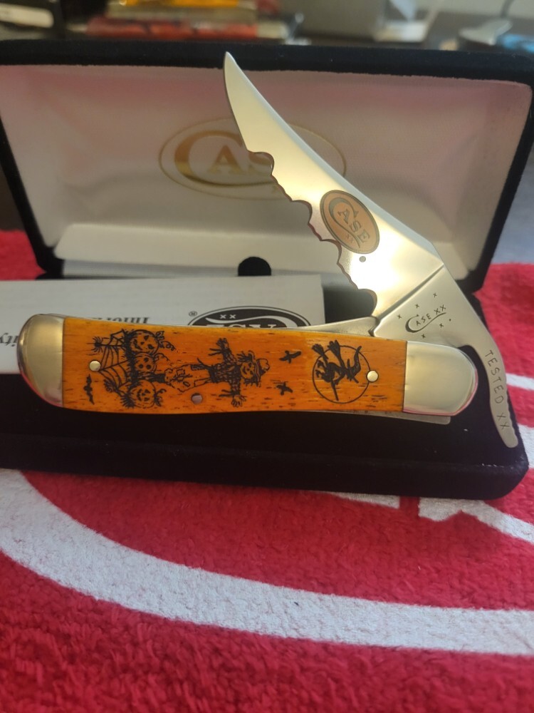 Case xx 2014 Linda karst design Halloween knife * LIMITED russlock