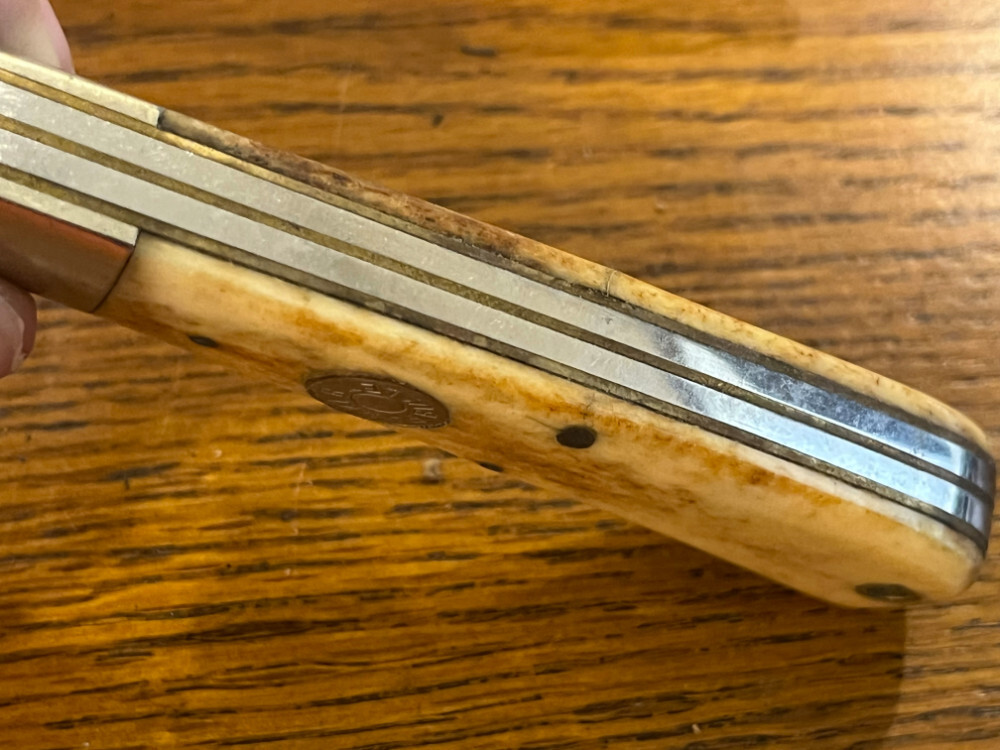 激安通販サイト Bullet 2-Blade 1980's Co. Cut. Parker Trapper Bone w/Smooth その他