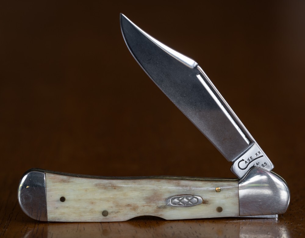 Case Copperlock Smooth Brown Appaloosa 1998 Model 61549L Item #2225