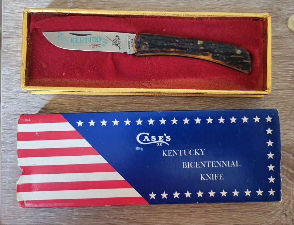 Case XX USA 1976 Stag 5137SS Kentucky Bicentennial Sodbuster