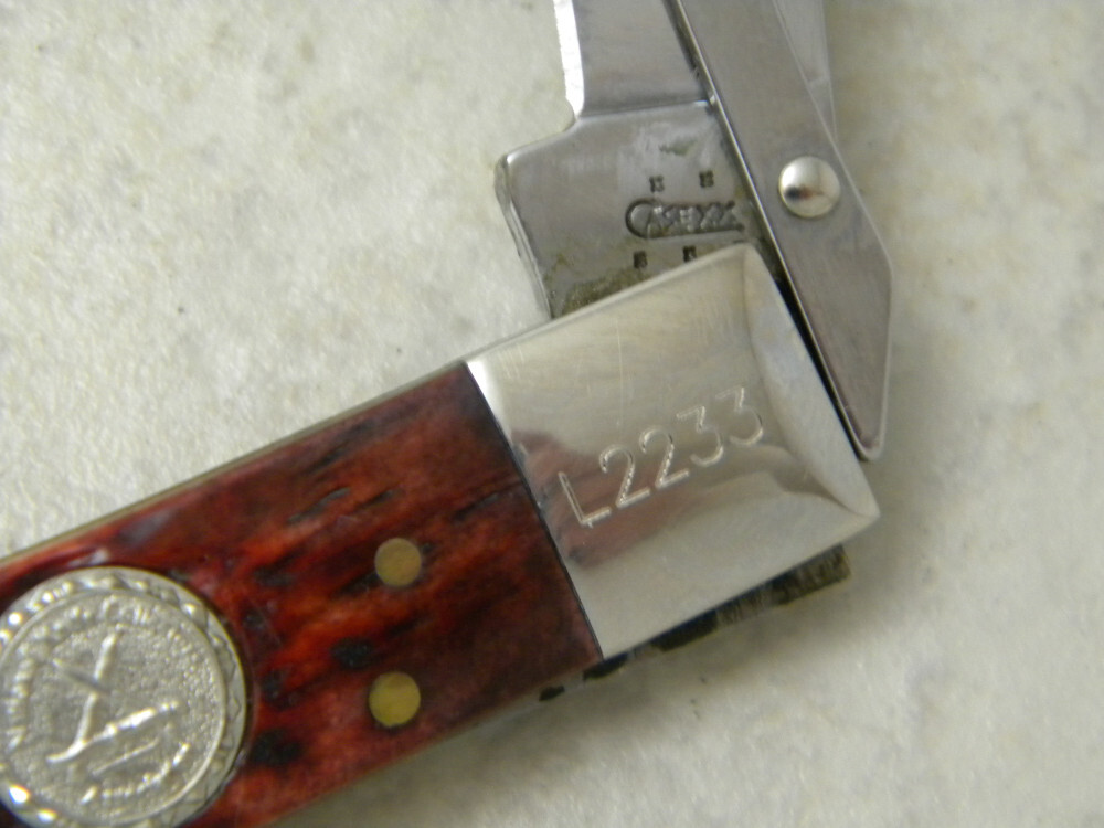 Case XX Bone 6111 1/2L 2005 NKCA Club Cheetah Lockback Knife