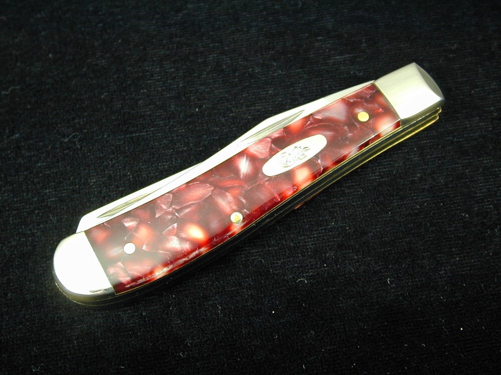 送料無料商品 |  公式 オンライン Kirinite Cranberry Smooth Case Mini USA 13273 Knife Trapper デュエルマスターズ