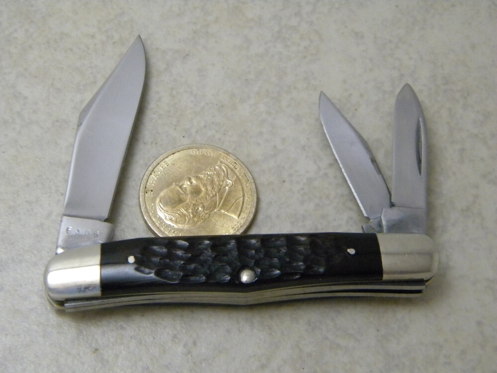 Case XX USA 3 Dot 6308 Bone Whittler Knife