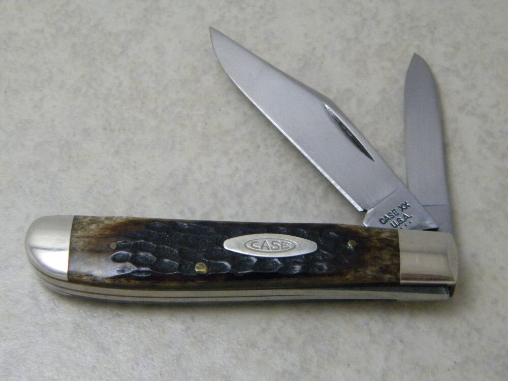 Case XX USA 3 Dot Bone 6207 SS Mini Trapper Knife