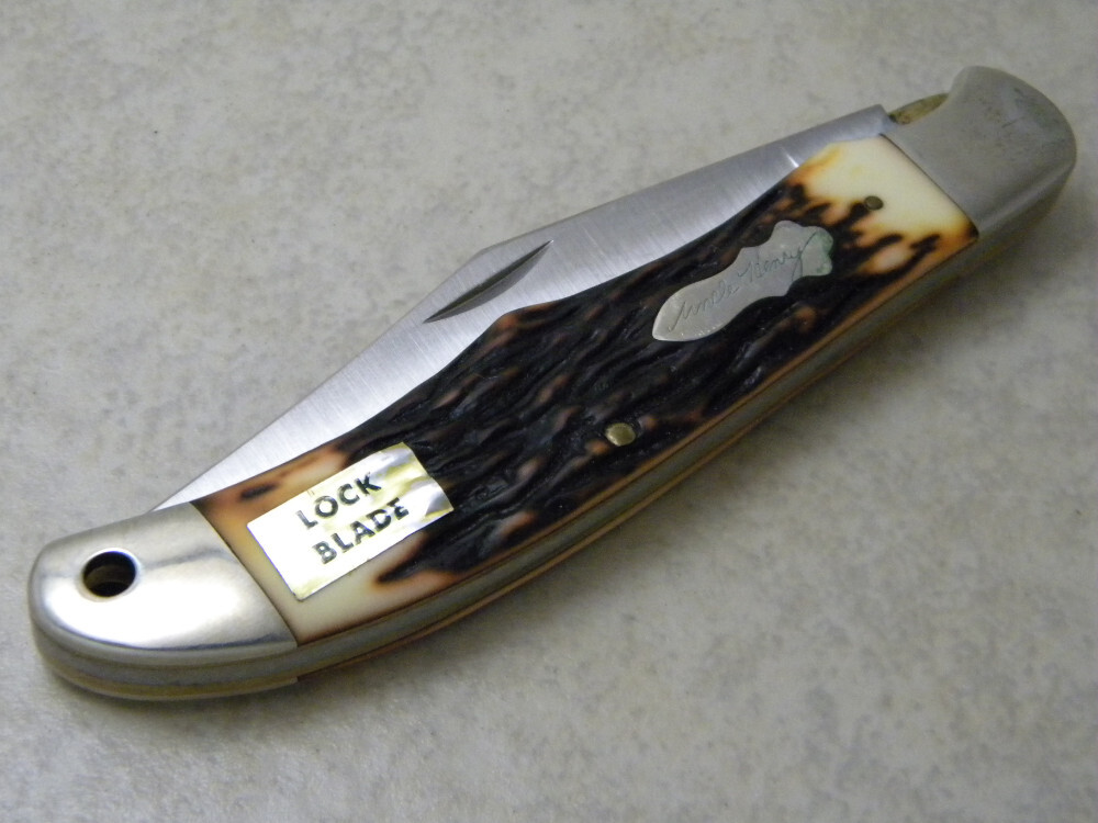 Schrade USA 127UH Uncle Henry Staglon Folding Hunter Knife NIB