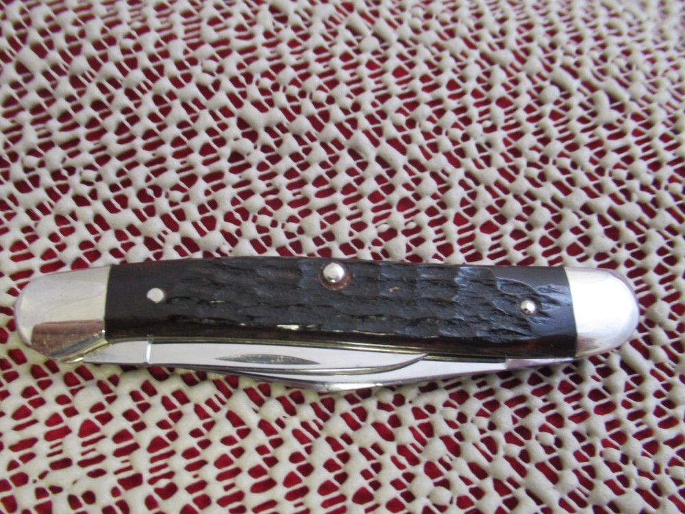 Case XX 1972 Brown Bone Mini Copperhead Pattern # 62109X