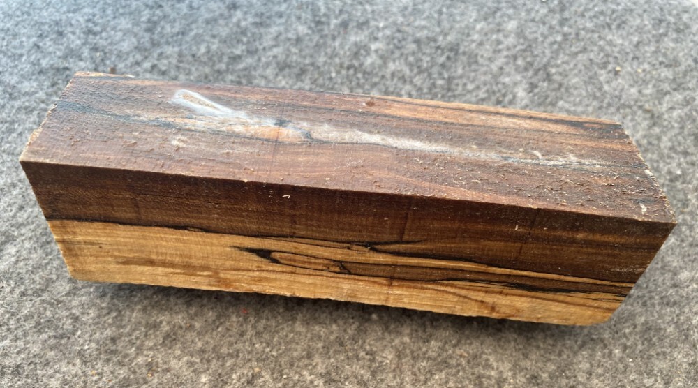 Stabilized Spalted Maple Block