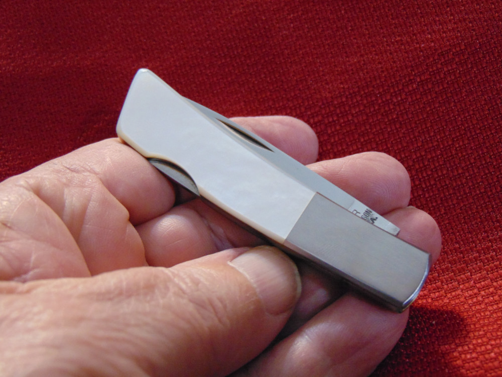 VINTAGE GERBER PORTLAND OREGON SILVER KNIGHT BY SAKAI JAPAN