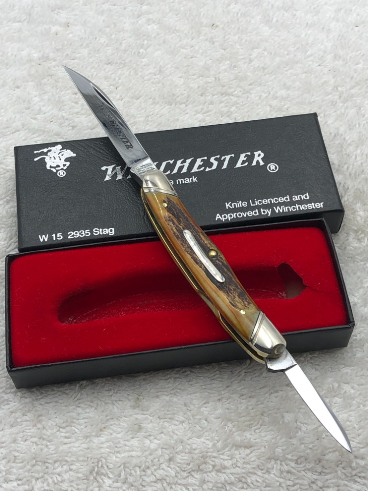 Winchester Trade Mark 1991 W15 2935 2 Blade Swell Center Winchester Trade Mark 1991 W15 2935 2 Blade Swell Center