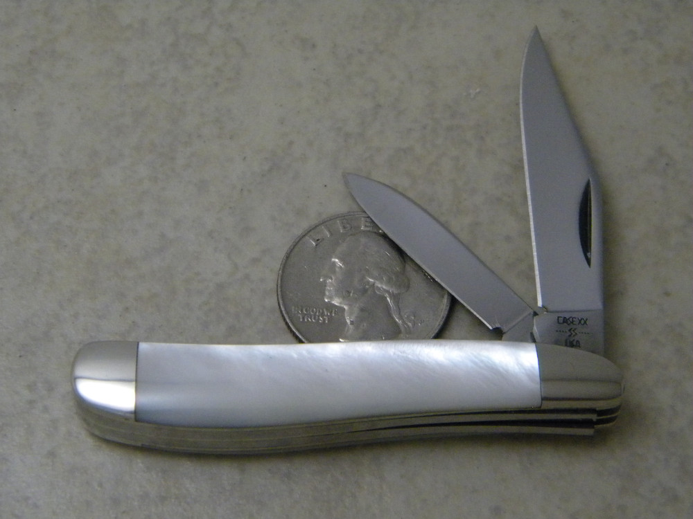 Case XX SS USA 8 Dot Pearl 8220 Peanut Knife