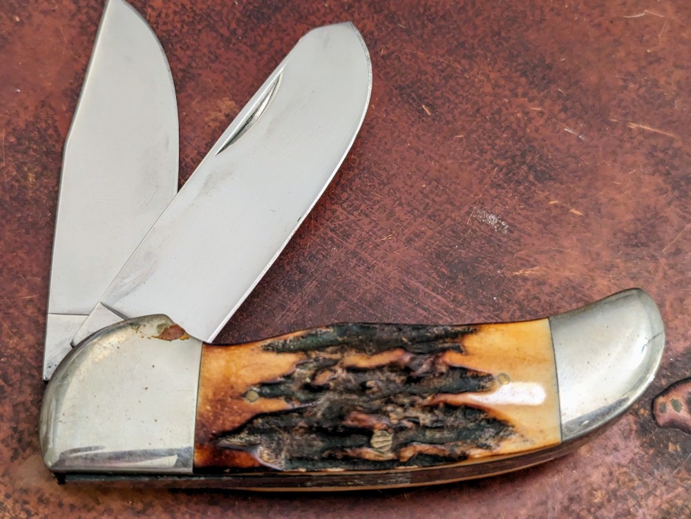 Vintage 1978-82 Parker Brothers K123 Imai Seki Japan Stag Vintage 1978-82 Parker Brothers K123 Imai Seki Japan Stag