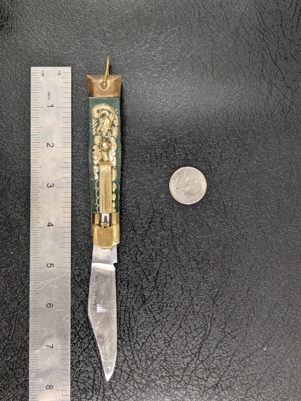 Vintage Mexican Souvenir Automatic Knife