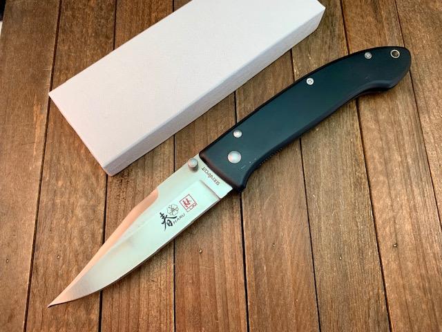 独特な店 Seki Cut Bob Lum/ Haru Encounter Large Knife Aluminum with D-2 ハンティングナイフ、狩猟刀