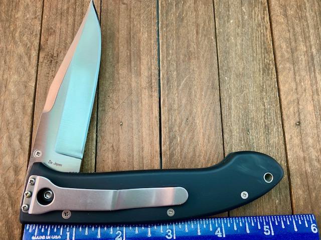 Seki Cut Bob Lum/ Haru Encounter Large Knife Aluminum with D-2