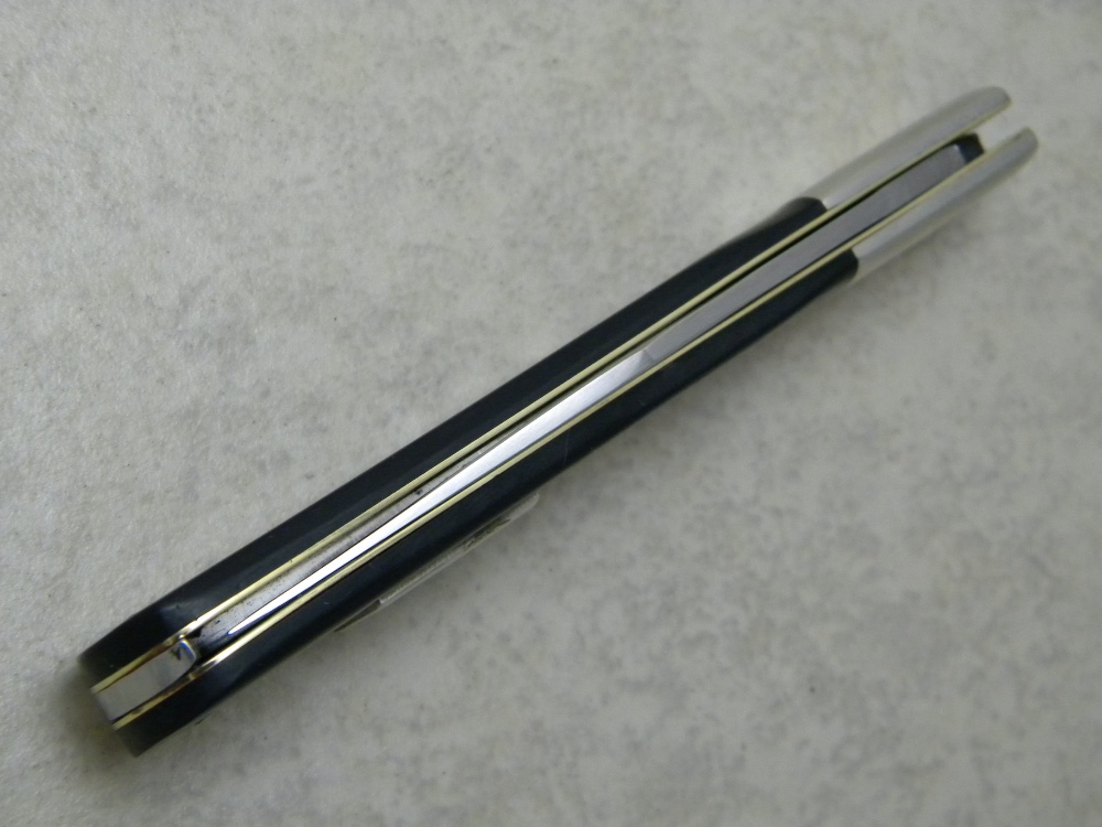 Queen USA Q76 Slick Black LTD ED USA Bicentennial Daddy Barlow Knife c.1976