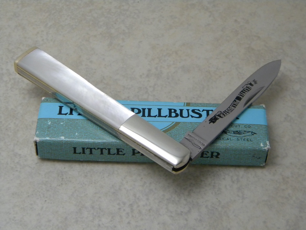 Parker Cut. Co. Surgical Steel Japan Pearl Little Pillbuster