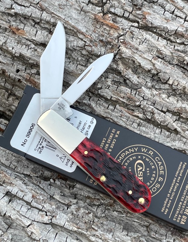 CASE XX ** SFO 2024 CRIMSON PEACH SEED JIGGED BONE BARLOW CASE XX ** SFO 2024 CRIMSON PEACH SEED JIGGED BONE BARLOW