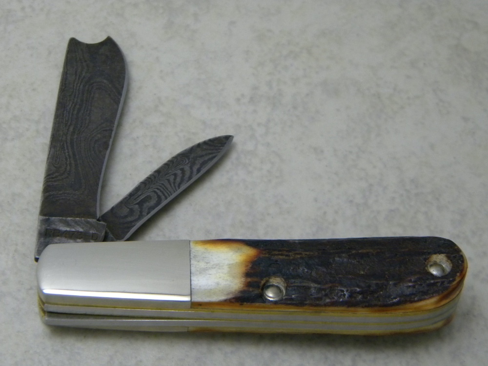 Remington Bullet USA 2009 Stag Damascus RB473-D The Veteran Remington Bullet USA 2009 Stag Damascus RB473-D The Veteran