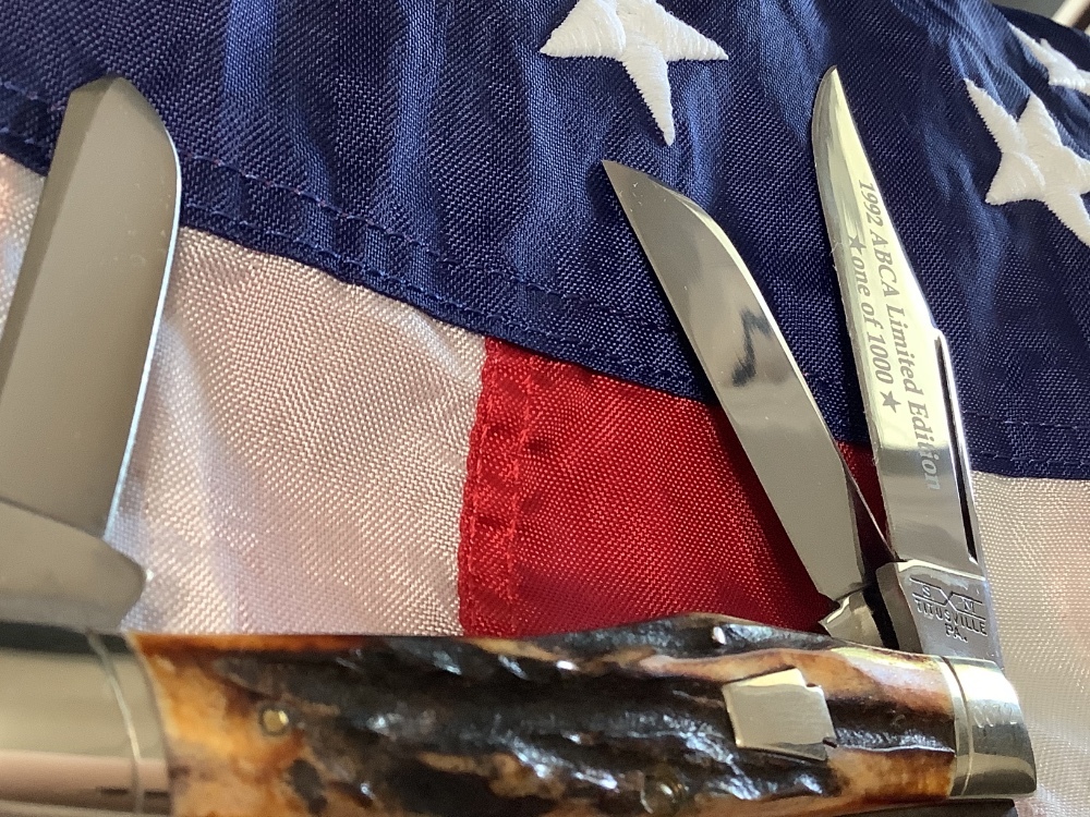 Schatt & GunStock Stockman w/ Super Stag Handles NOS & NM