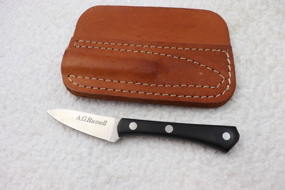 Vintage AG Russell WoodsWalker Fixed Blade Knife Seki Japan