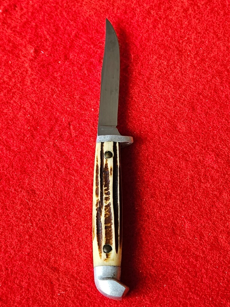 1958-1960 Queen Cutlery #85 Bird and Trout Knife - Q Steel