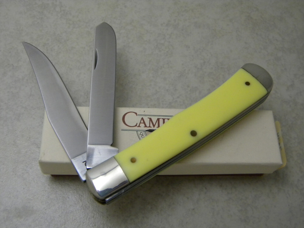 【完売】  New Camillus York NIB Knife Trapper Delrin 717 Yello-Jaket USA スポーツトイ・アクショントイ