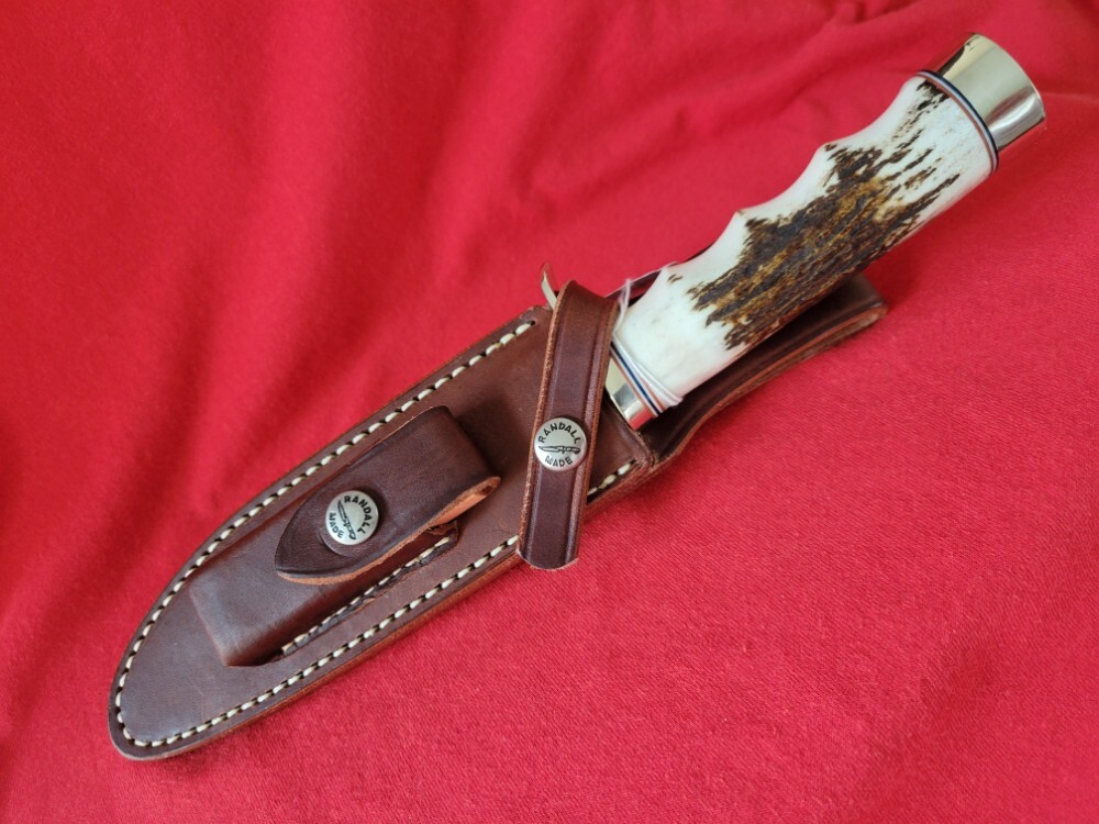 Randall Knife model 126 with sheath / catalog / patch