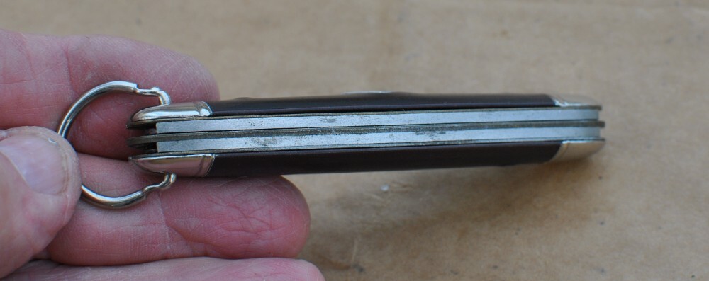 Imperial 857 DE Multi Folder Mint Salesman's Sample Blade Etch