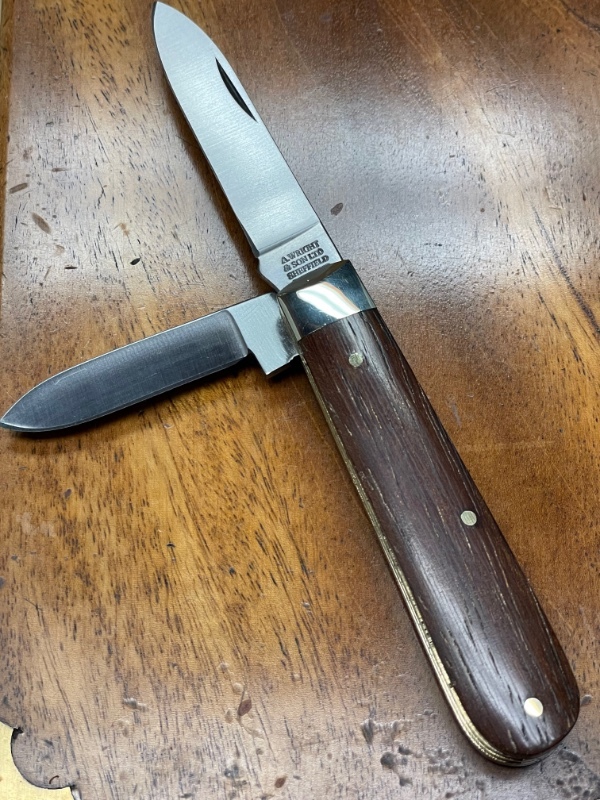 A Wright & Son 2-Blade English Jack with Spearpoint and Pen Blades