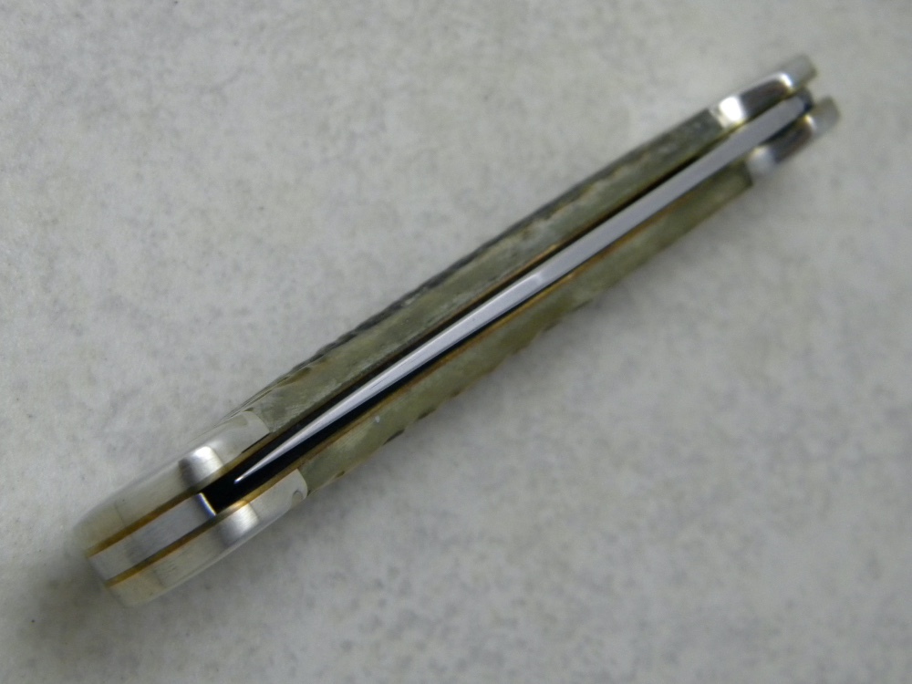 Case XX USA 61100 1996 Green Bone Limited Edition Saddlehorn Knife