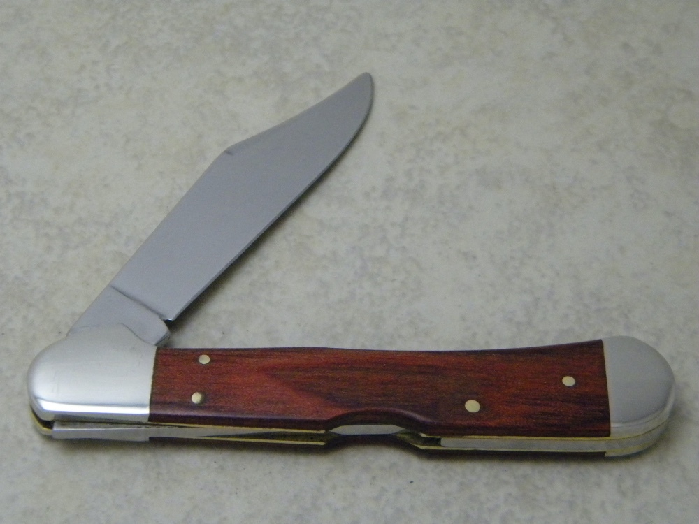 Case XX USA 1999 71549L SS Walnut Copperlock Knife