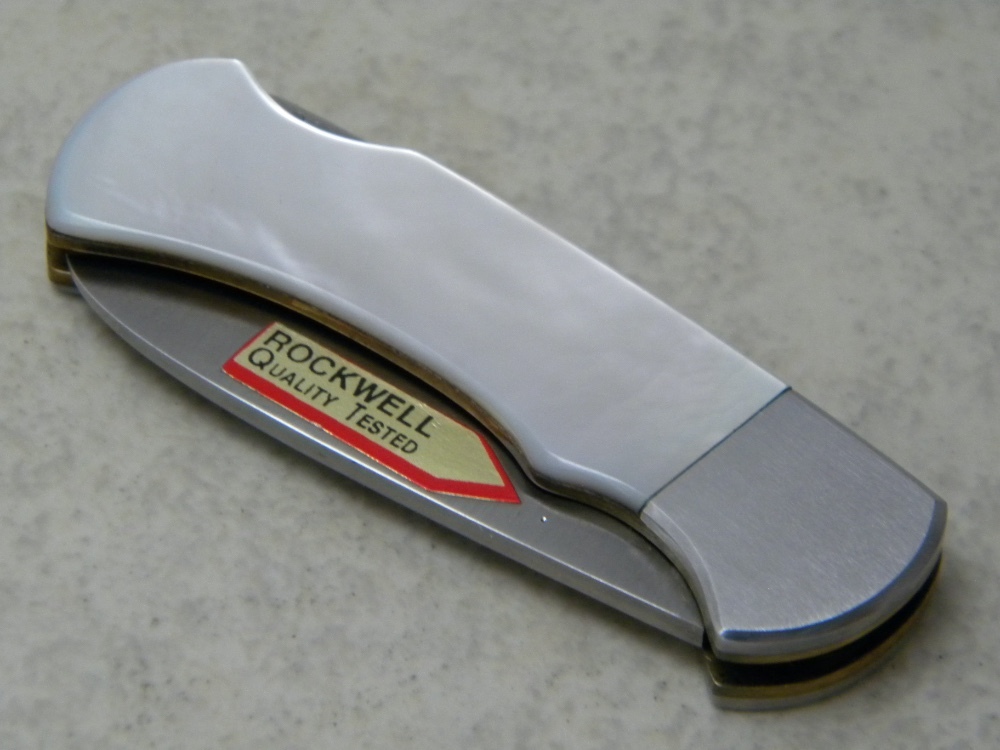 Puma Solingen Germany 4 Star Pearl Lockback Knife c.1999 NIB