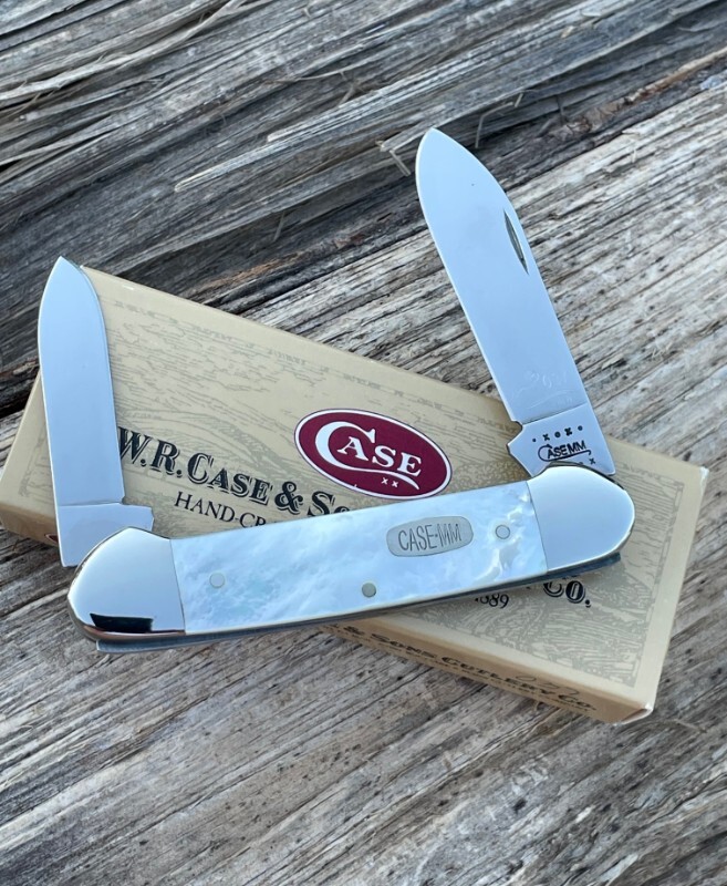 CASE XX ** 2000 MILLENNIUM MOTHER OF PEARL CANOE